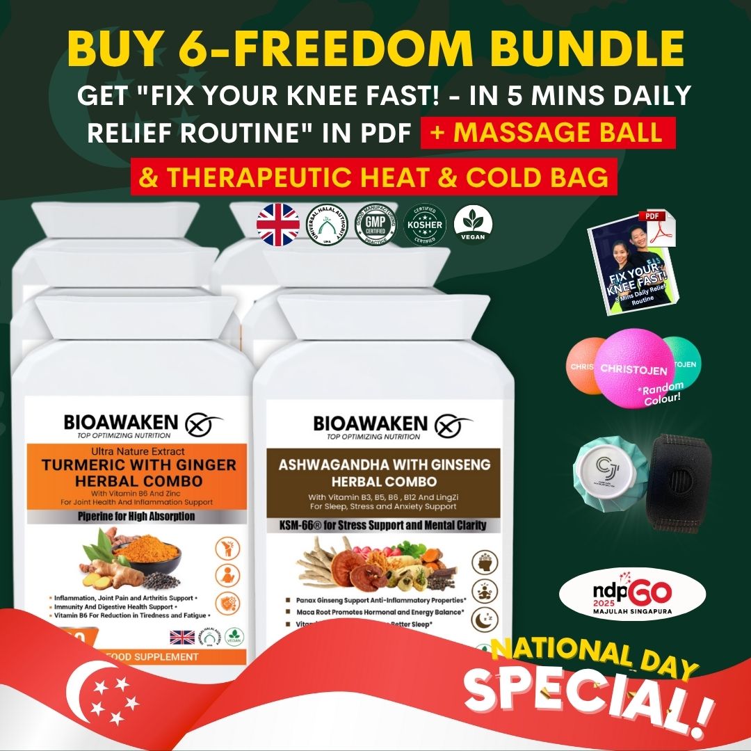 SG60 Celebration- BioAwaken Turmeric with Ginger Herbal Combo