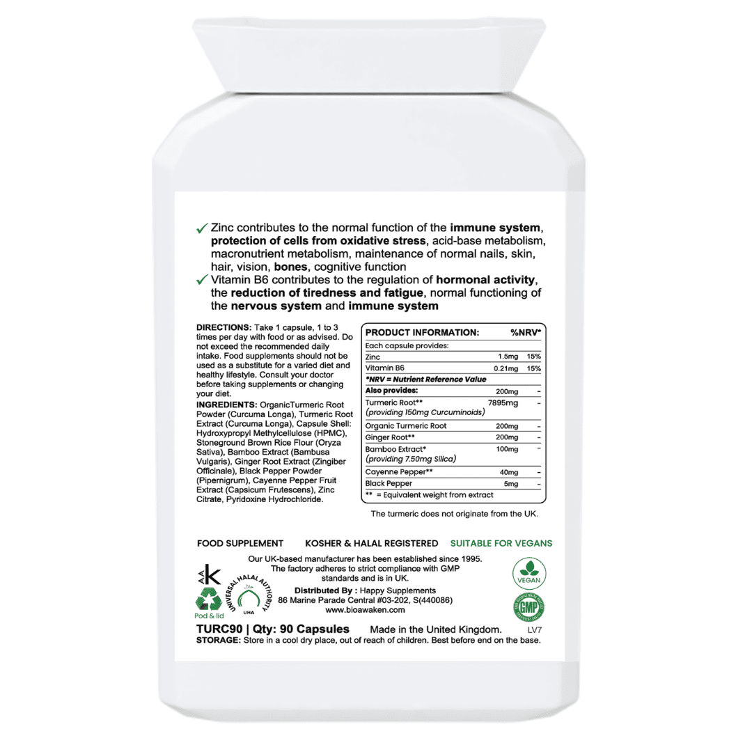 BioAwaken Turmeric with Ginger Herbal Combo
