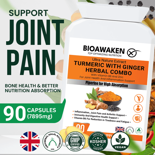 *BioAwaken Turmeric with Ginger Herbal Combo