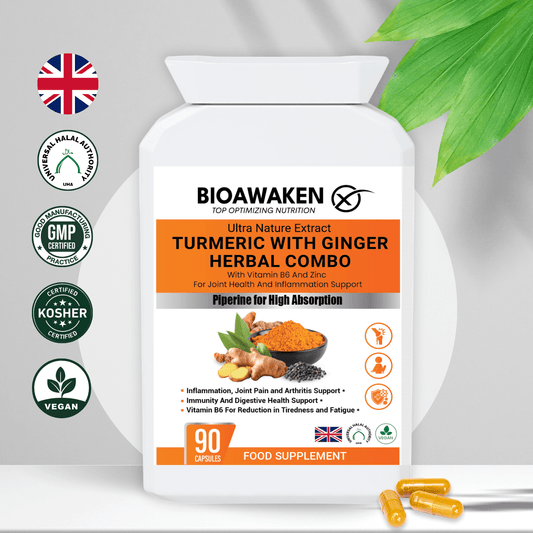 *BioAwaken Turmeric with Ginger Herbal Combo