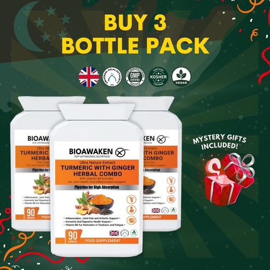 Mystery Gift - BioAwaken Turmeric with Ginger Herbal Combo